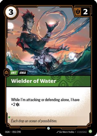 Wielder of Water (055/298) [Origins] Foil