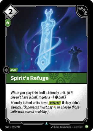 Spirit's Refuge (063/298) [Origins] Foil