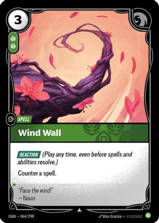 Wind Wall (064/298) [Origins] Foil