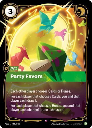 Party Favors (071/298) [Origins]