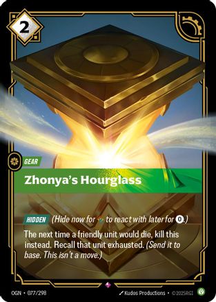 Zhonya's Hourglass (077/298) [Origins]