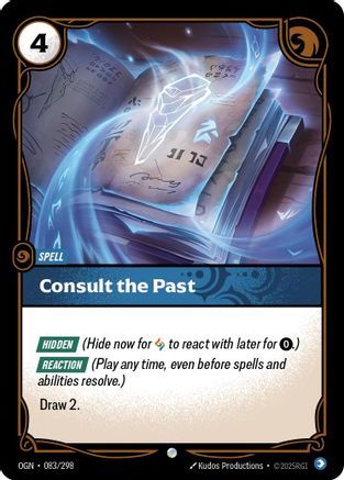 Consult the Past (083/298) [Origins] Foil