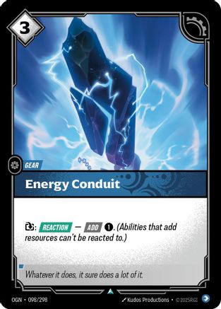 Energy Conduit (098/298) [Origins] Foil