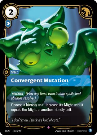 Convergent Mutation (108/298) [Origins]