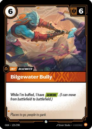Bilgewater Bully (125/298) [Origins] Foil