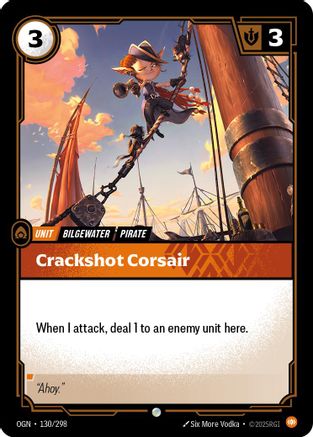 Crackshot Corsair (130/298) [Origins]