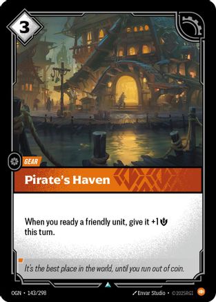 Pirate's Haven (143/298) [Origins] Foil