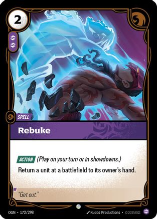 Rebuke (172/298) [Origins]