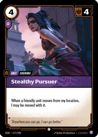 Stealthy Pursuer (177/298) [Origins] Foil