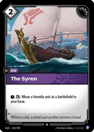 The Syren (184/298) [Origins] Foil