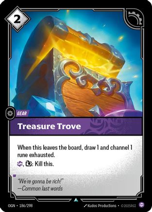 Treasure Trove (186/298) [Origins] Foil