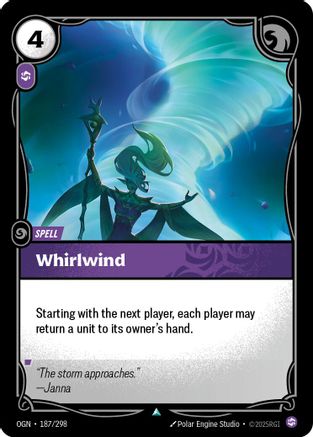 Whirlwind (187/298) [Origins] Foil