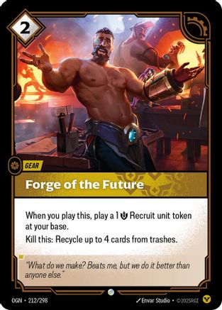 Forge of the Future (212/298) [Origins] Foil