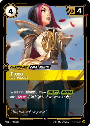 Fiora - Victorious (232/298) [Origins]