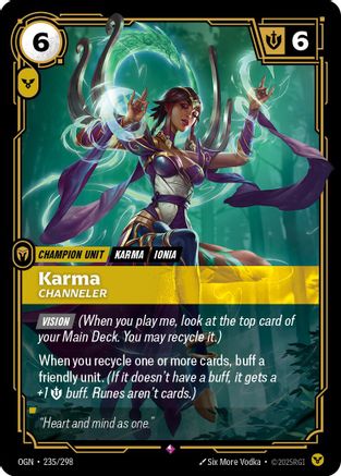 Karma - Channeler (235/298) [Origins]
