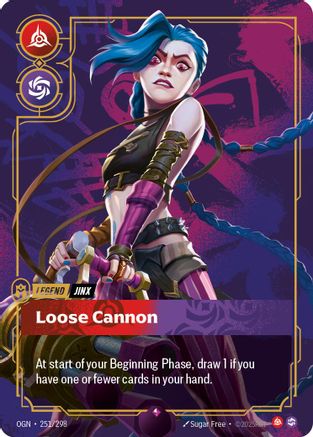 Jinx - Loose Cannon (251/298) [Origins]