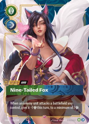 Ahri - Nine-Tailed Fox (255/298) [Origins]