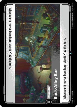Back-Alley Bar (277/298) [Origins] Foil