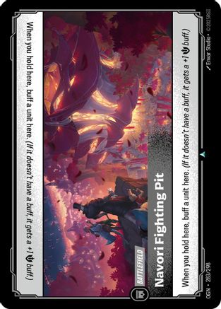 Navori Fighting Pit (283/298) [Origins] Foil