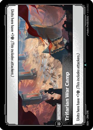 Trifarian War Camp (294/298) [Origins] Foil