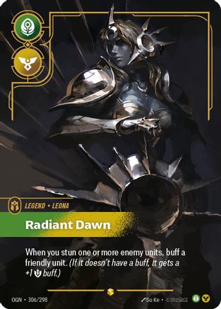 Leona - Radiant Dawn (Overnumbered) (306/298) [Origins]
