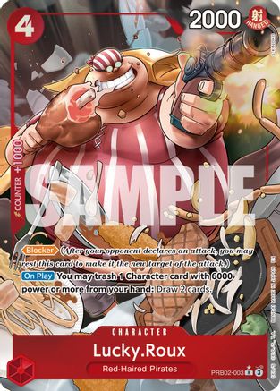 Lucky.Roux (Alternate Art) [Premium Booster -The Best- Vol. 2] Rare