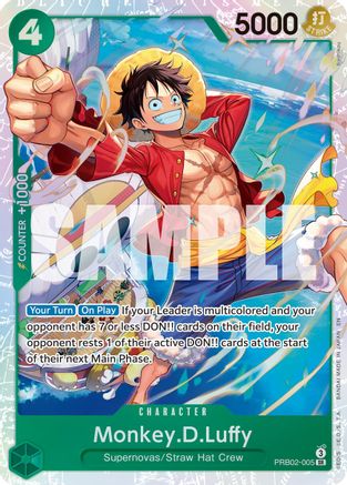 Monkey.D.Luffy [Premium Booster -The Best- Vol. 2] Super Rare