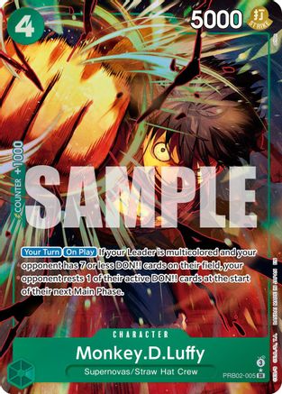 Monkey.D.Luffy (Alternate Art) [Premium Booster -The Best- Vol. 2] Super Rare