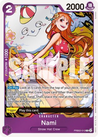 Nami [Premium Booster -The Best- Vol. 2] Rare