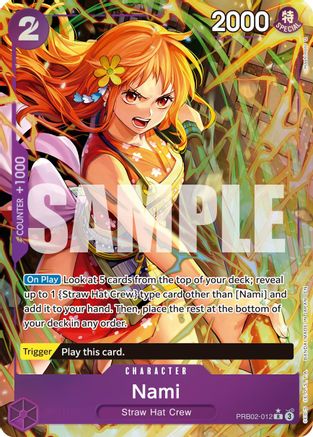 Nami (Alternate Art) [Premium Booster -The Best- Vol. 2] Rare