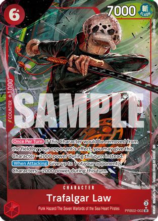 Trafalgar Law (Alternate Art) [Premium Booster -The Best- Vol. 2] Super Rare