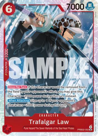 Trafalgar Law [Premium Booster -The Best- Vol. 2] Super Rare