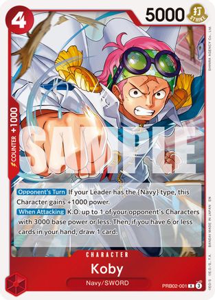 Koby [Premium Booster -The Best- Vol. 2] Rare