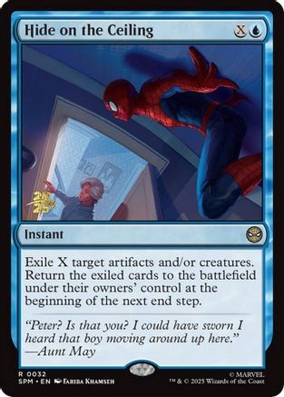 Hide on the Ceiling (PRE-032) - Prerelease Cards Foil