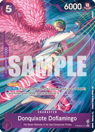 Donquixote Doflamingo (Alternate Art) [Premium Booster -The Best- Vol. 2] Rare