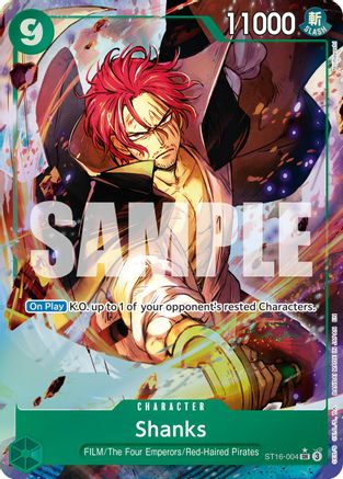 Shanks - ST16-004 (Alternate Art) [Premium Booster -The Best- Vol. 2] Super Rare
