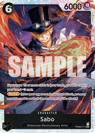 Sabo [Premium Booster -The Best- Vol. 2] Super Rare