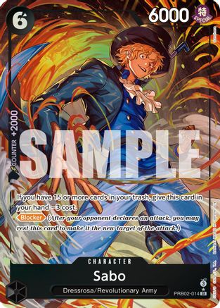 Sabo (Alternate Art) [Premium Booster -The Best- Vol. 2] Super Rare