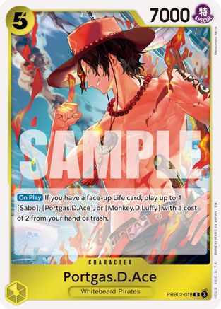 Portgas.D.Ace [Premium Booster -The Best- Vol. 2] Rare