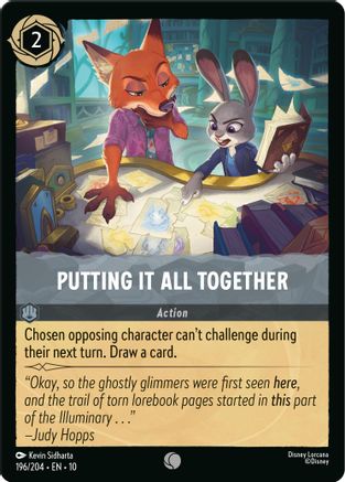 Putting It All Together (196/204) Whispers in the Well (Cold Foil)