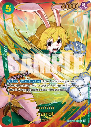 Carrot (Alternate Art) [Premium Booster -The Best- Vol. 2] Super Rare