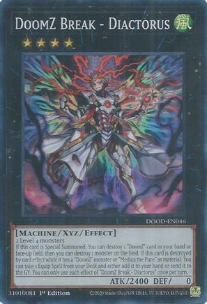 DoomZ Break - Diactorus [DOOD-EN046] Super Rare