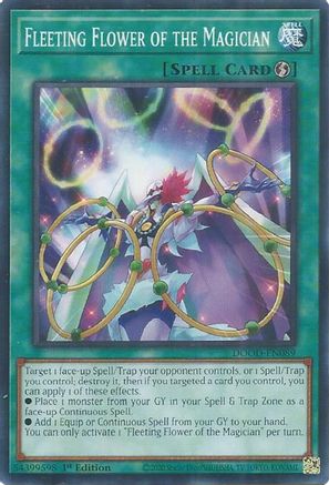 Fleeting Flower of the Magician [DOOD-EN089] Common