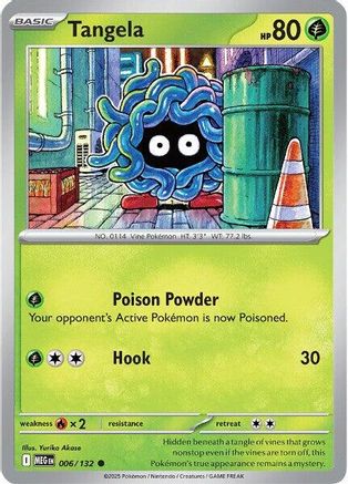 Tangela 006 [ME01 Mega Evolution] (Reverse Holofoil)