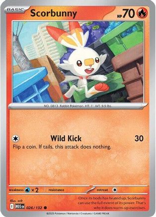 Scorbunny 026 [ME01 Mega Evolution]
