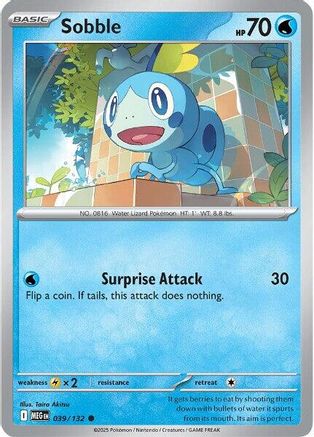 Sobble 039 [ME01 Mega Evolution] (Reverse Holofoil)