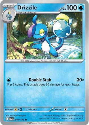 Drizzile 040 [ME01 Mega Evolution] (Reverse Holofoil)