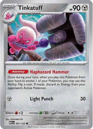 Tinkatuff 097 [ME01 Mega Evolution] (Reverse Holofoil)