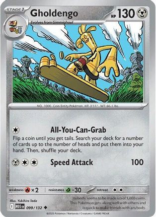 Gholdengo 099 [ME01 Mega Evolution] (Reverse Holofoil)