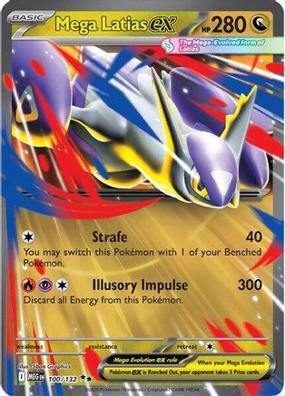 Mega Latias ex 100/132 [ME01 Mega Evolution] (Holofoil)